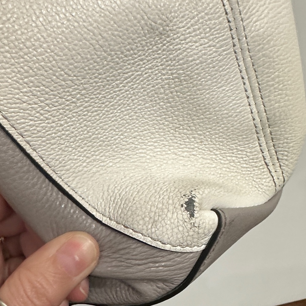 Kate Spade Black, Gray, and White Shoulder Bag - Picture 3 of 6
